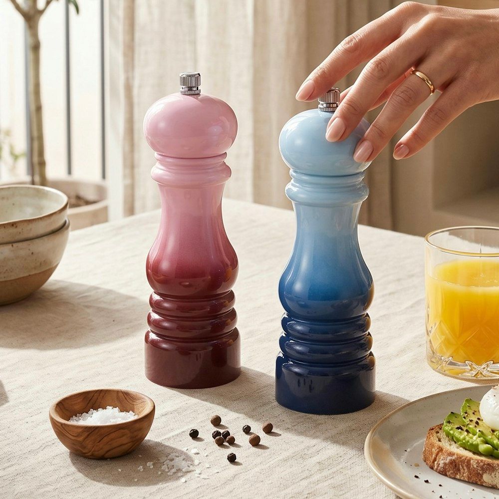 2-Piece Salt and Pepper Grinder Set