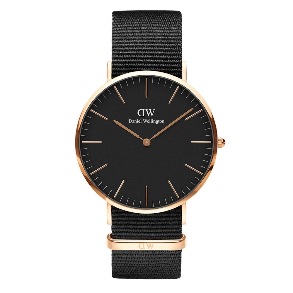 Men's Black Classic Cornwall Watch