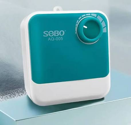 SOBO AQ-005 Dual Outlet Adjustable Aquarium Air Pump - 5W_1