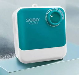 SOBO AQ-005 Dual Outlet Adjustable Aquarium Air Pump - 5W