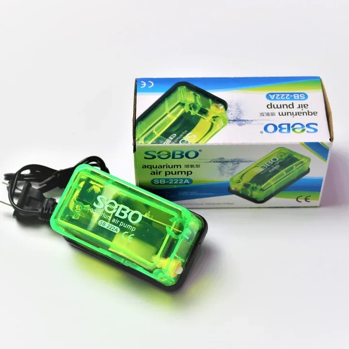 SOBO Aquarium Air Pump - Green_1