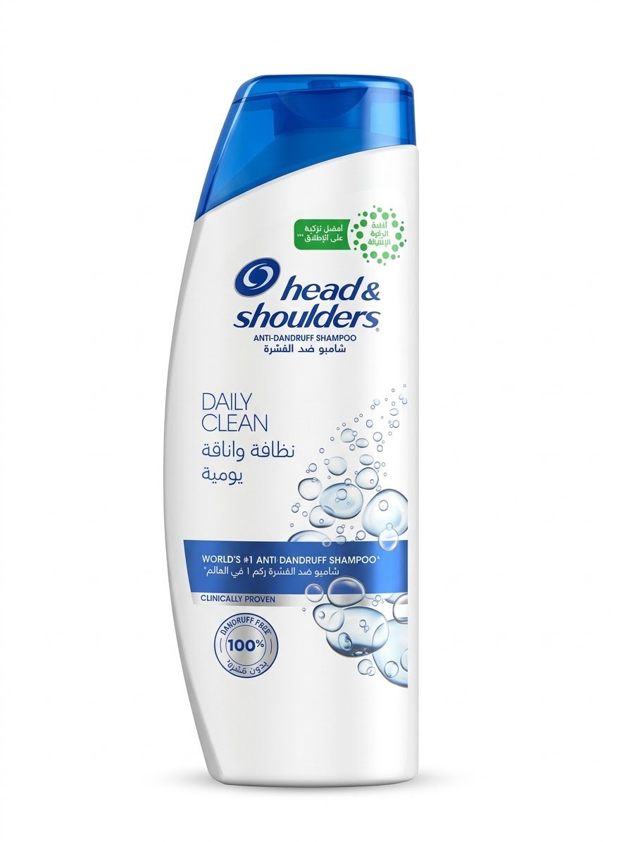 هيد اند شولدرز شامبو ضد القشرة DAILY CLEAN 400ml