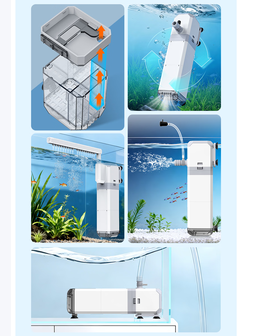 Jeneca CDA Series Multi-Functional Internal Filter Pump