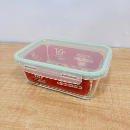 TAG RE-330 (330ml) Rectangular Borosilicate Glass Food Container 