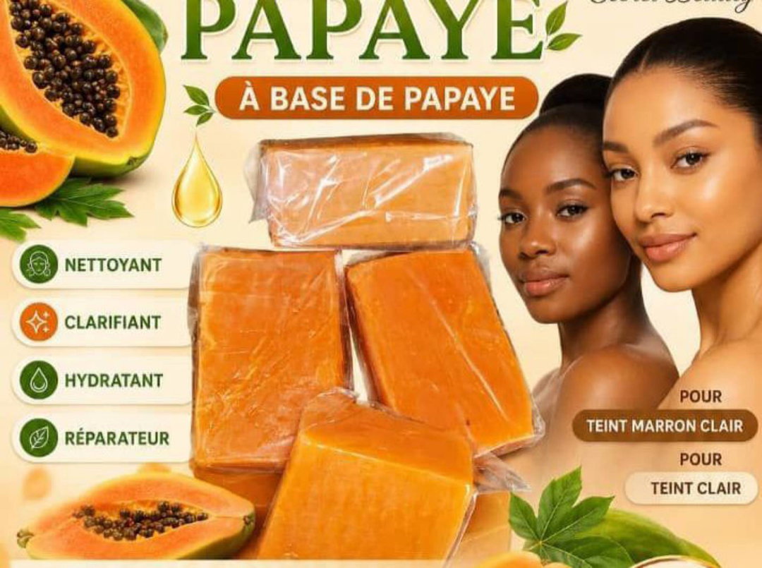 Savon nature papaye