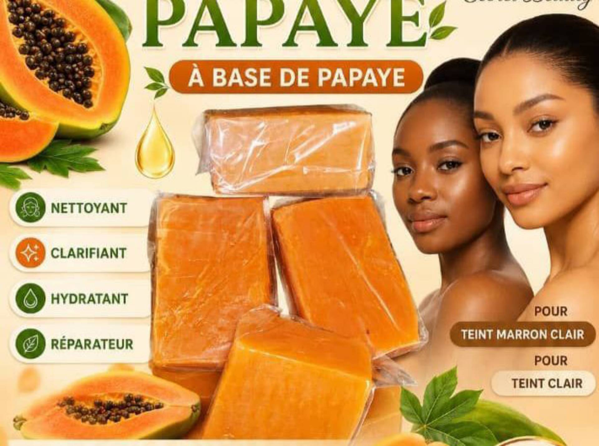 Savon nature papaye_0