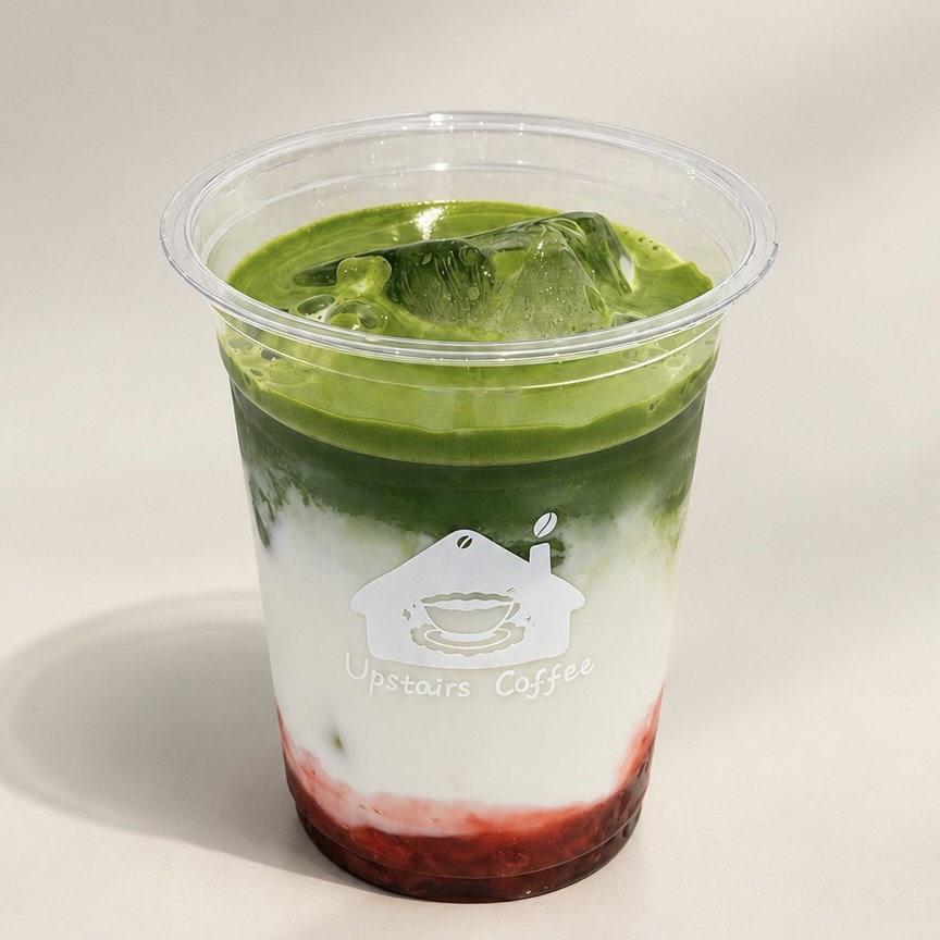 Strawberry Matcha Latte (Iced)_0
