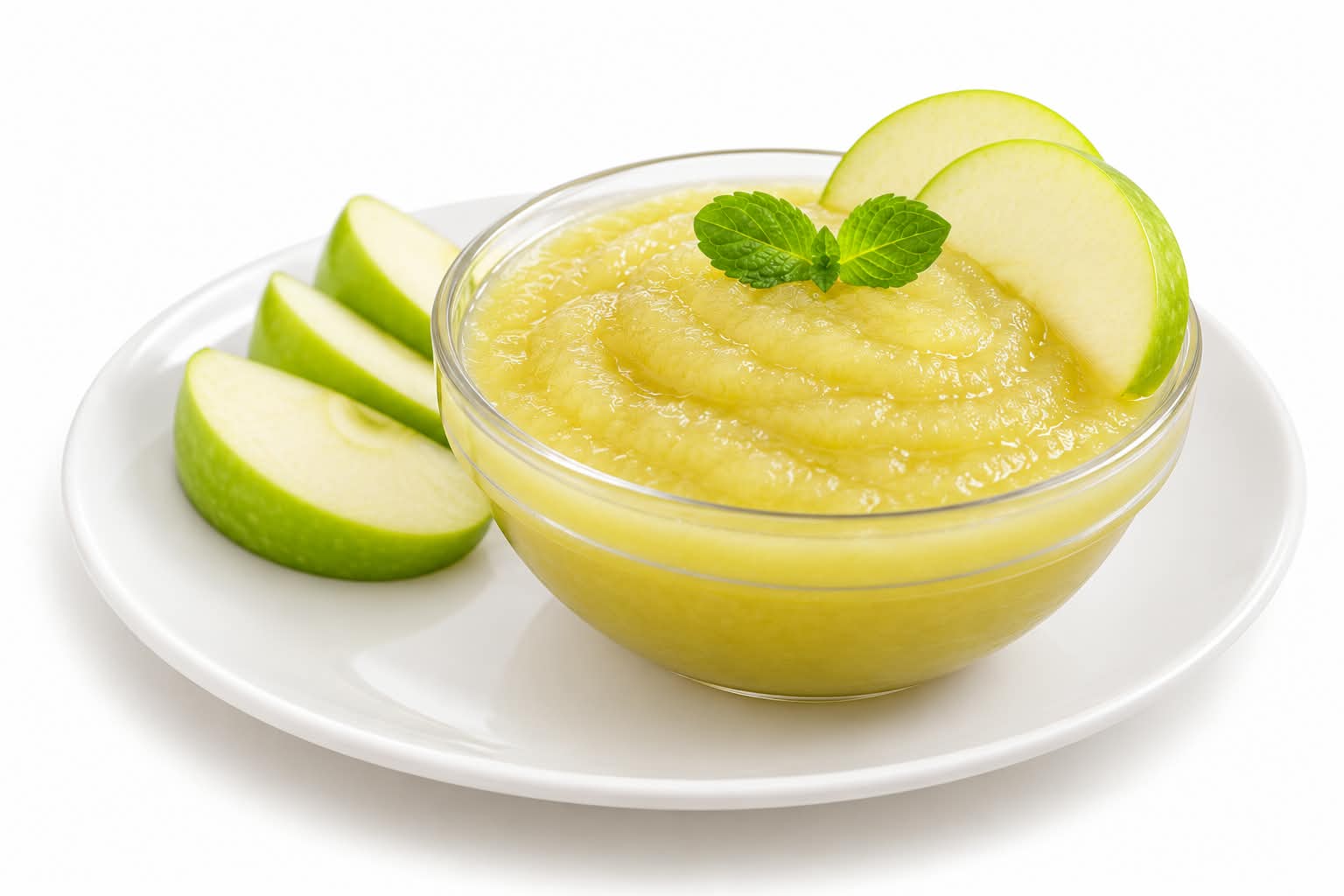 Puré de calabaza o manzana casero