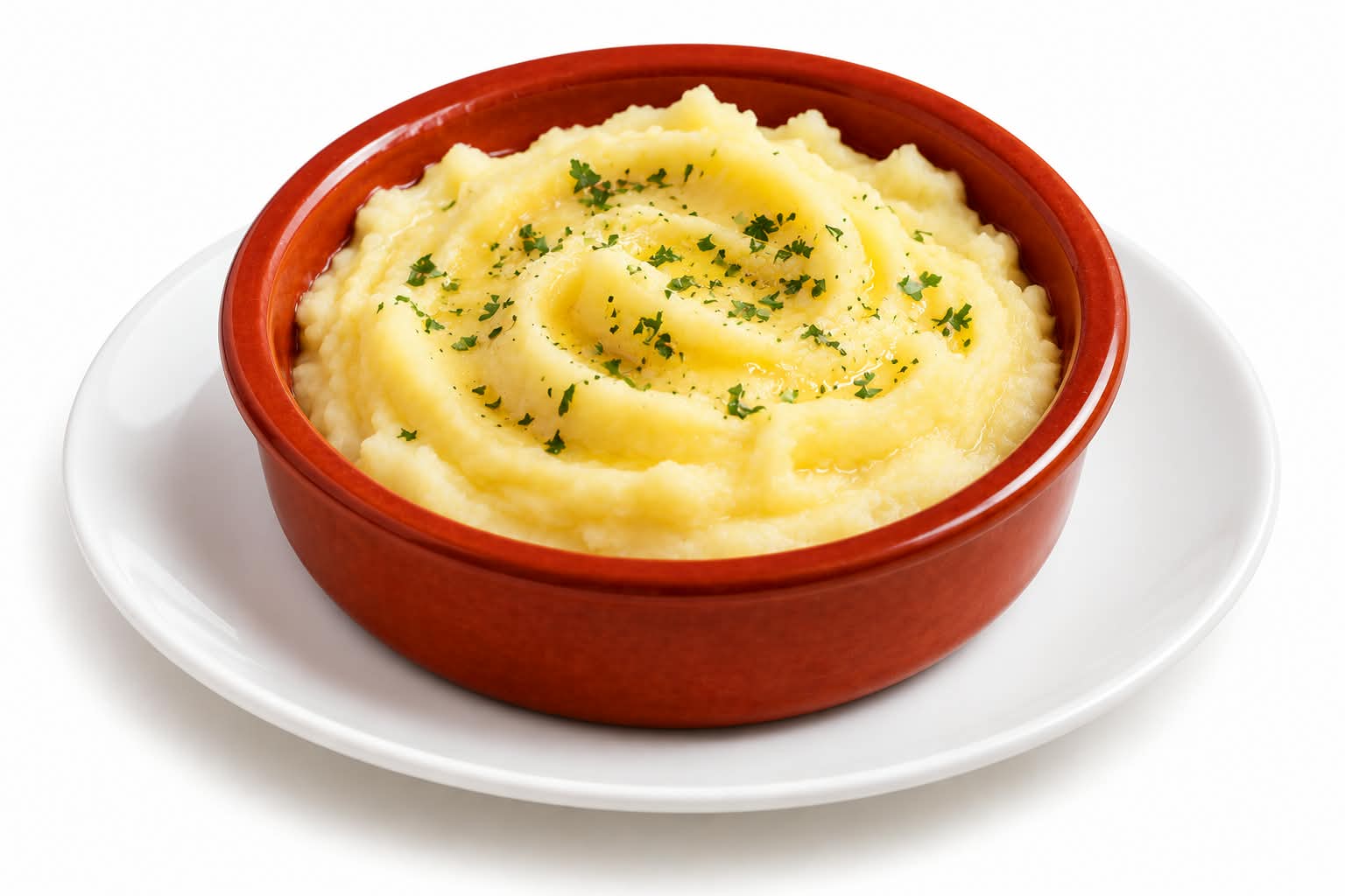 Puré de papas casero