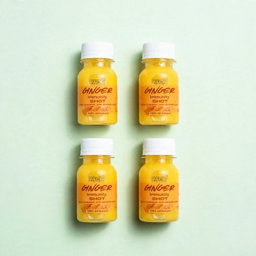 Ginger, Turmeric Shots 