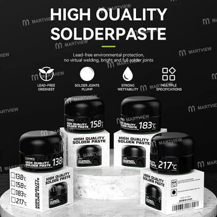  SOLDER PASTE LUOWEI LW-SP1 158/199/217