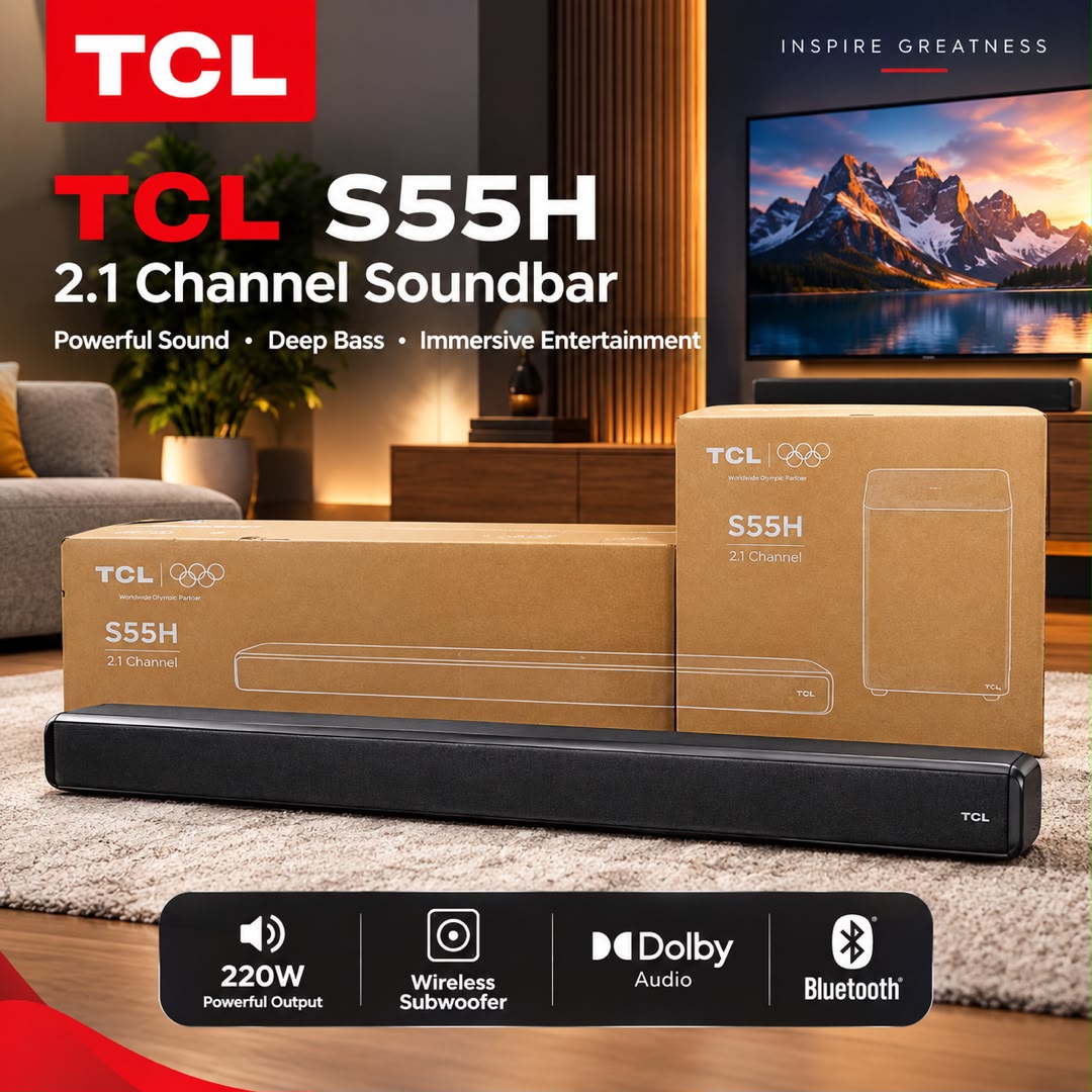 TCL S55H 2.1 Channel Soundbar system