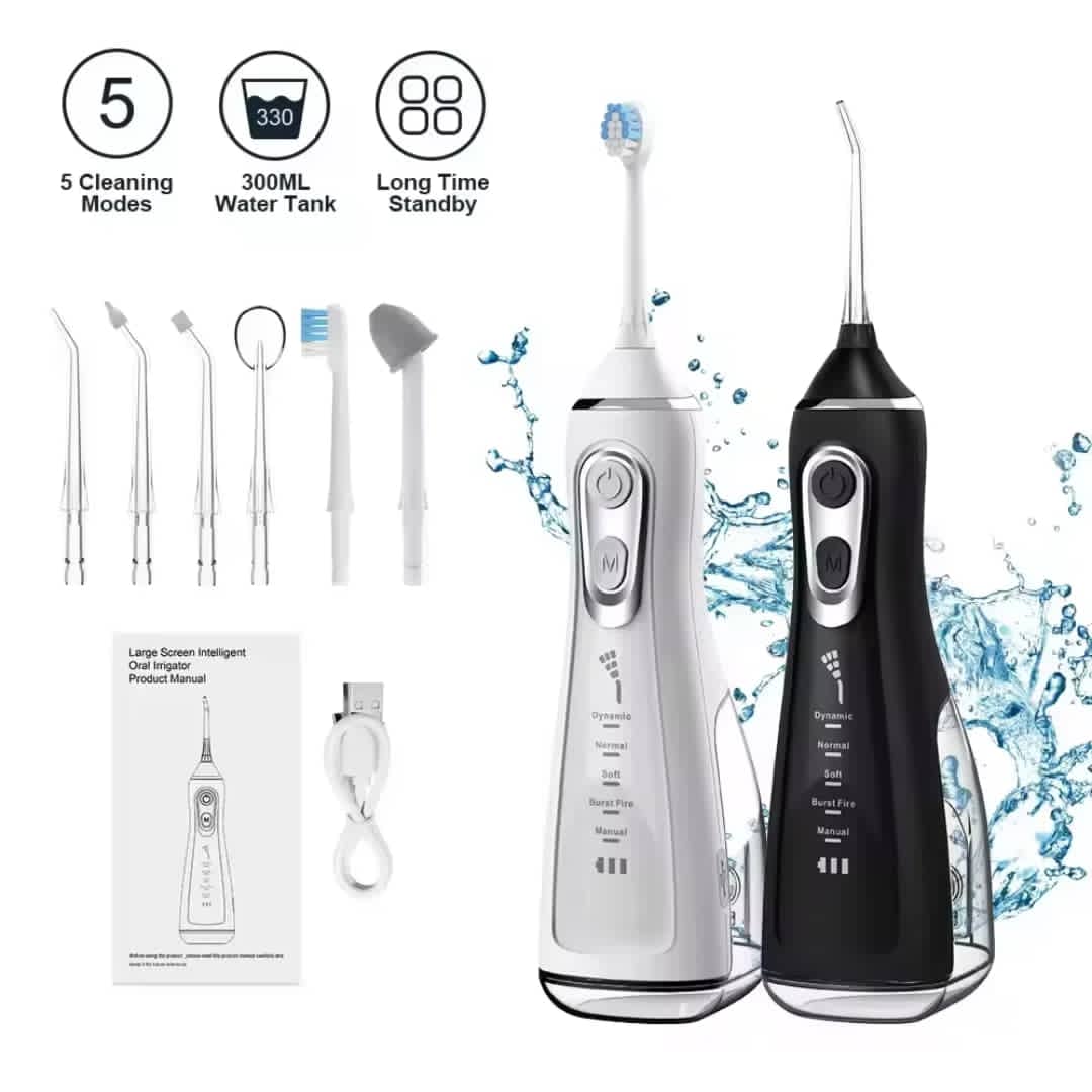 2-in-1 oral irrigator and electric toothbrush _0