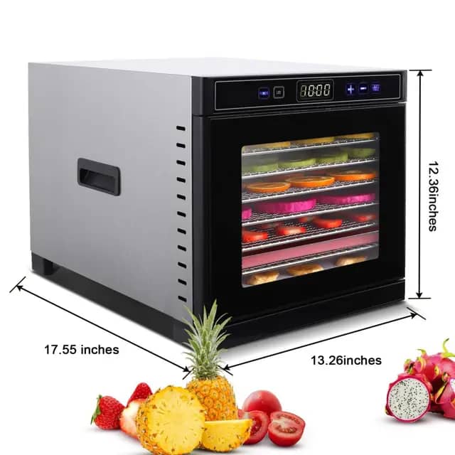  Countertop food dehydrator
