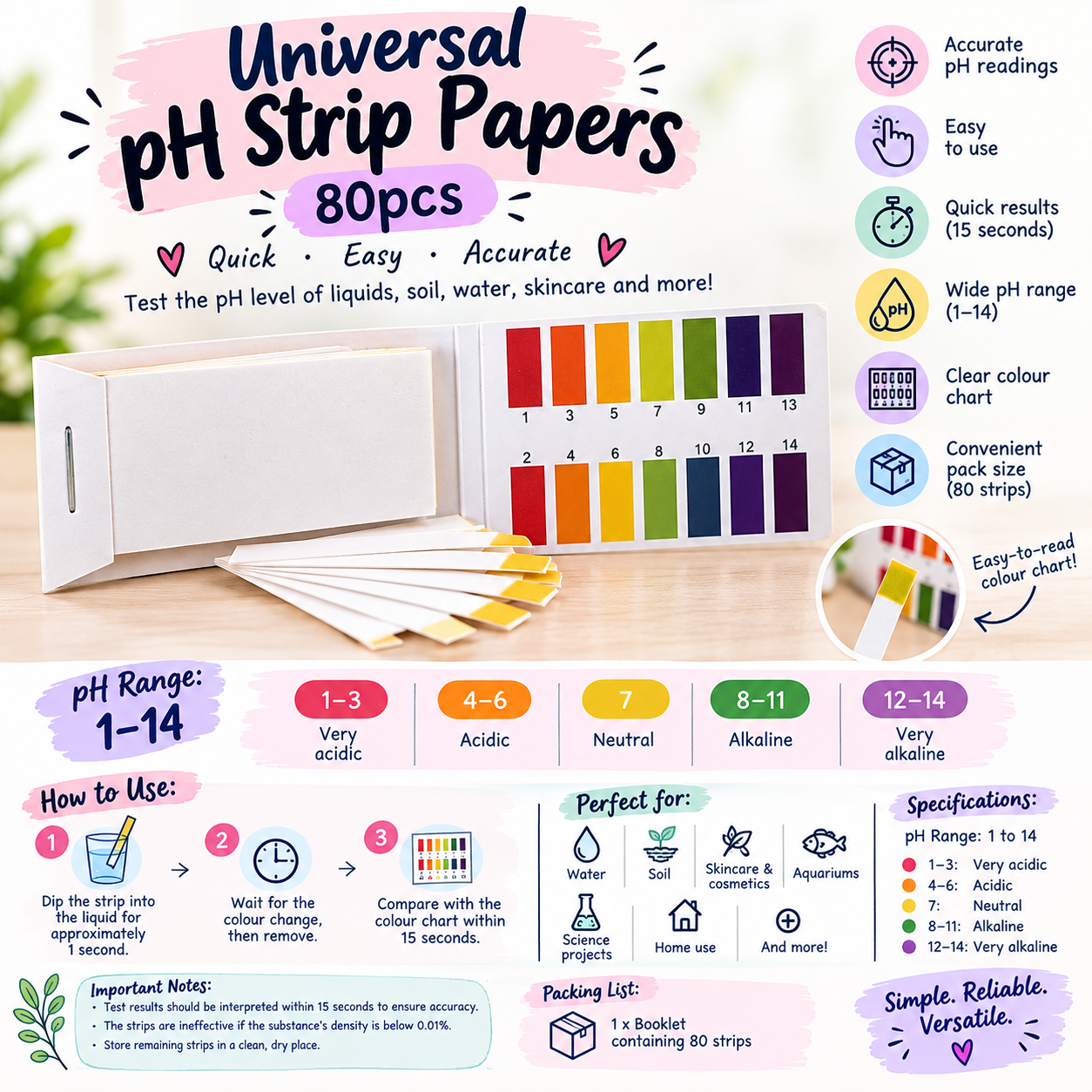 Universal PH Strip Papers – 80pcs_0