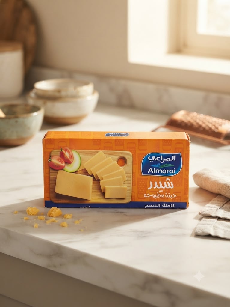 جبنه المراعي شيدر 454g