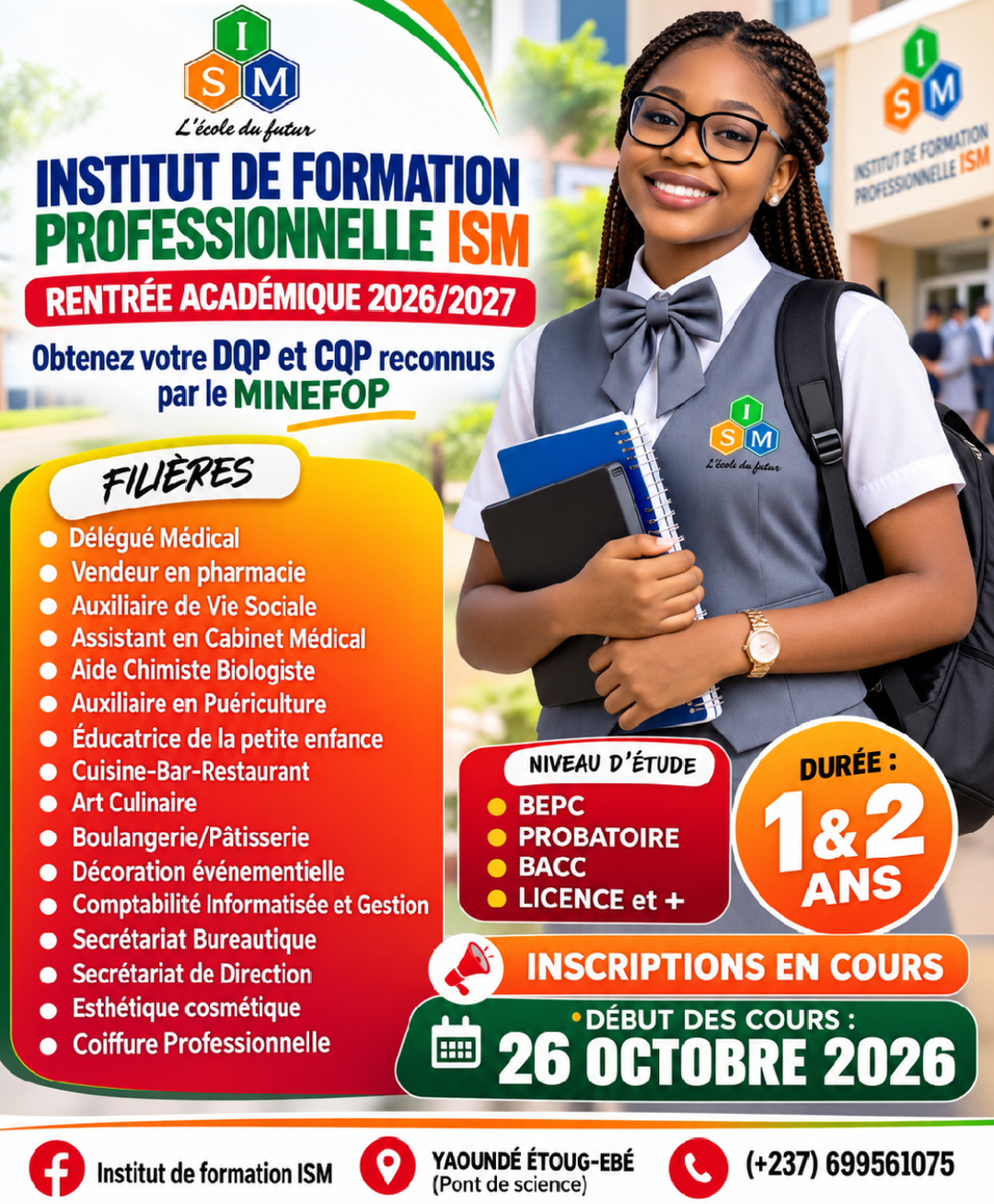 Rentrée académique 2026/2027