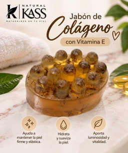 Jabon de colageno con vitamina E
