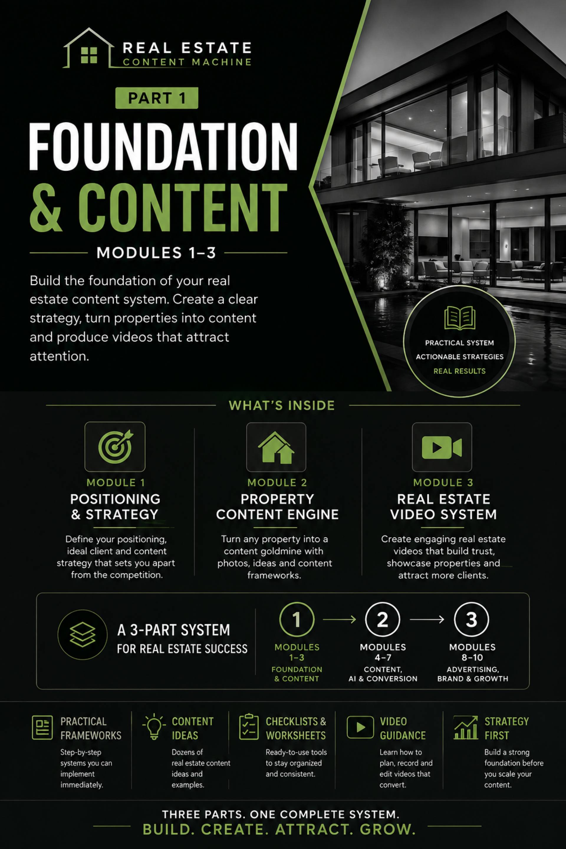 1 à 3 REAL ESTATE CONTENT MACHINE — FOUNDATION_0