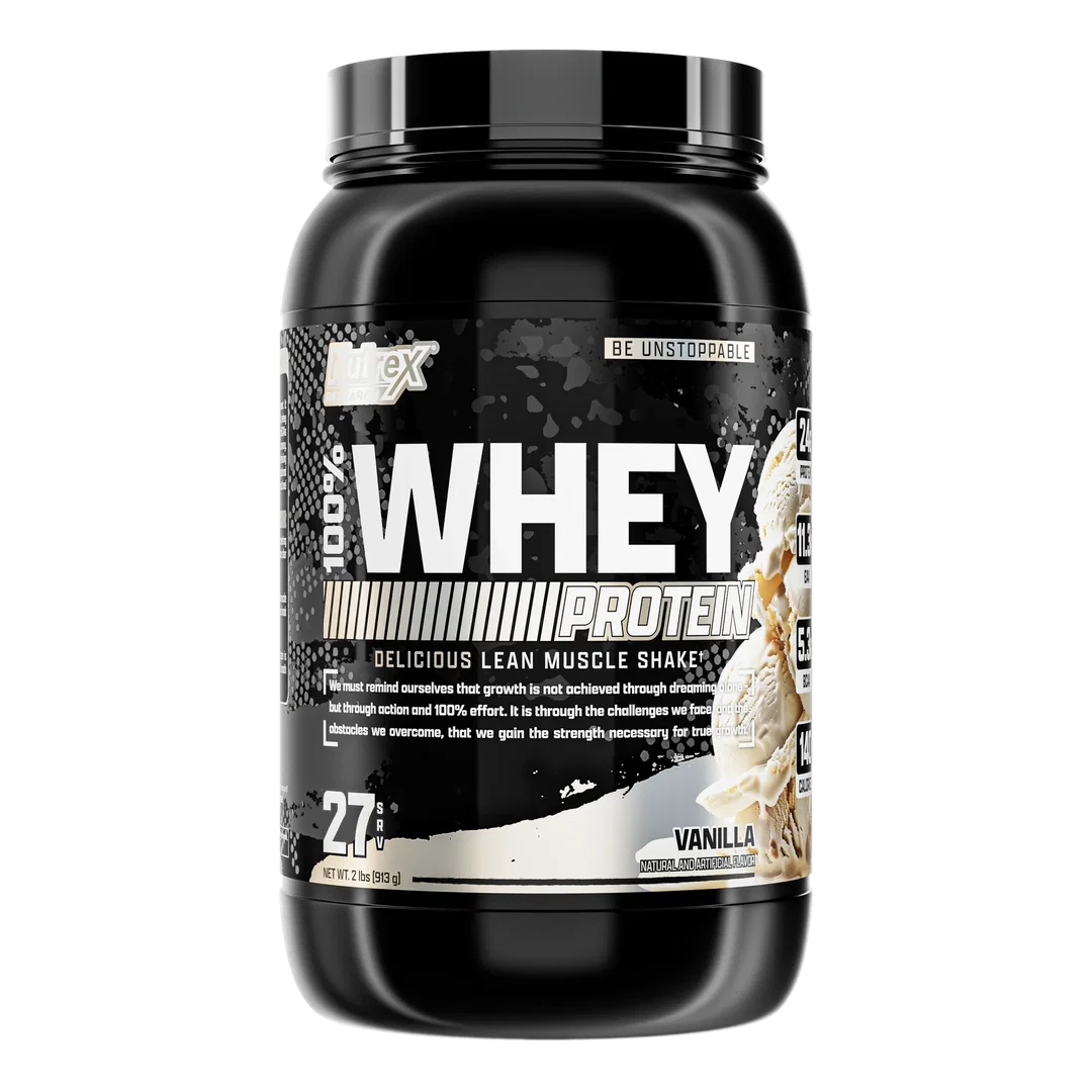 NUTREX 100% WHEY 2LBS VAINILLA