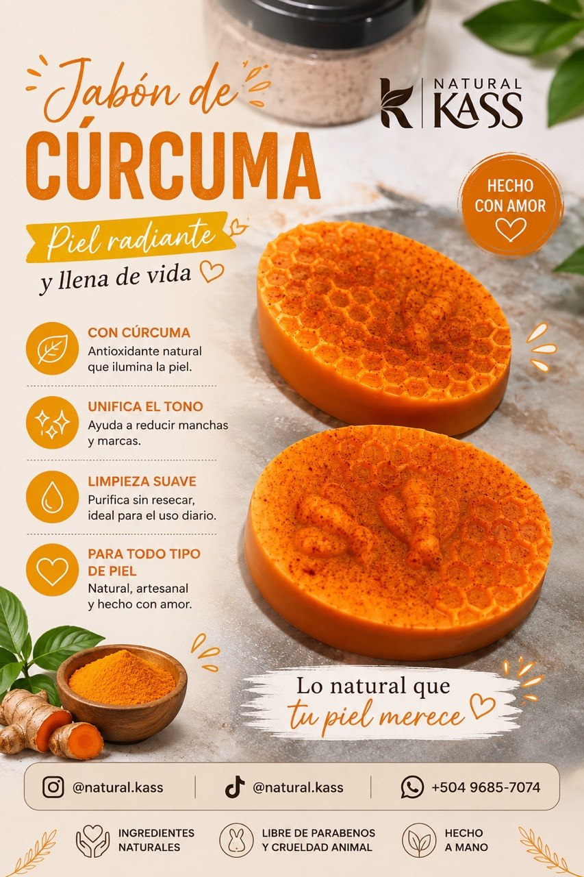 Jabon de curcuma