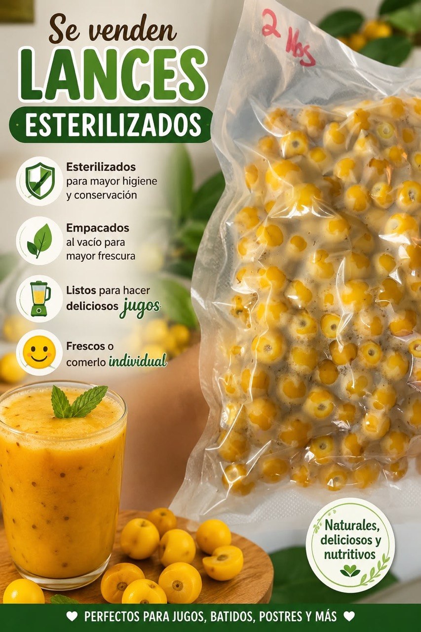 Nances esterilizados