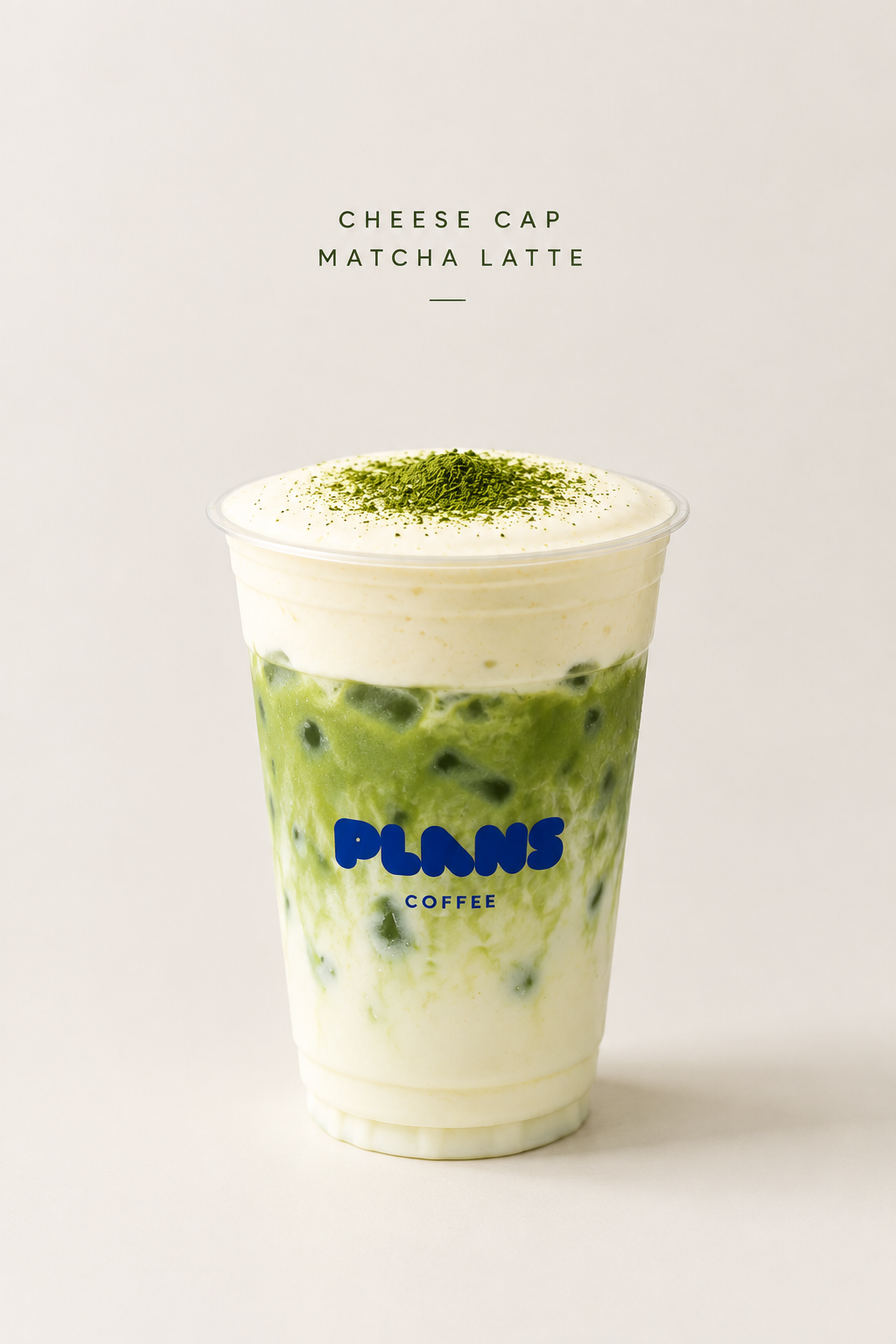 Cheese Cloud Matcha Latte