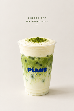 Cheese Cloud Matcha Latte