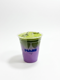 Ube Matcha Latte