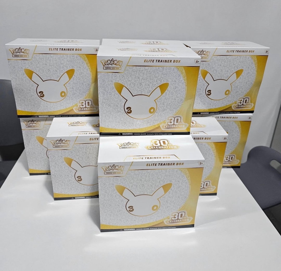 30th Celebration ETB Booster Box 