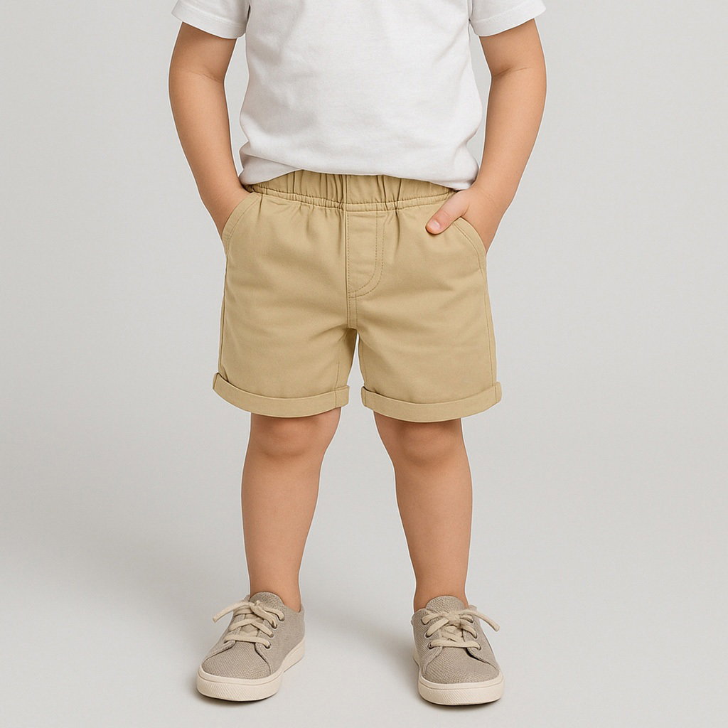CELANA PENDEK CHINO CREAM