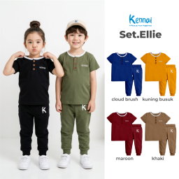 SETELAN ELLIE POLOS