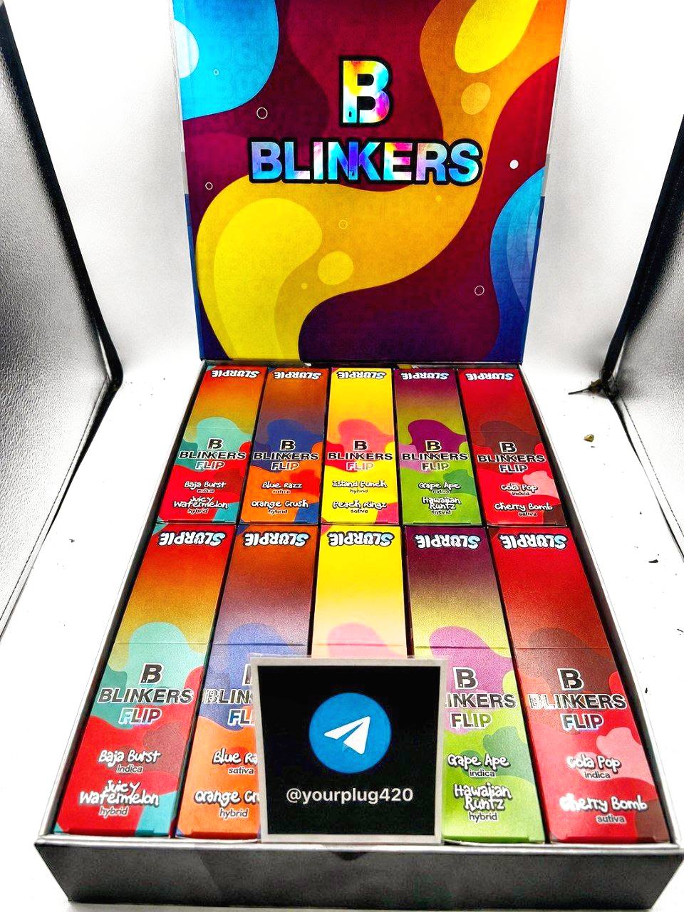 Blinkerz 2g Cart + Hash Roll