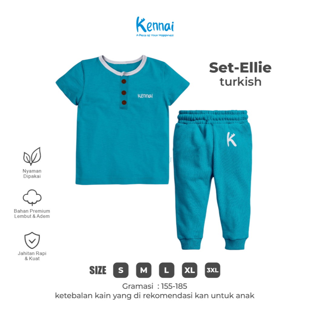 SETELAN ELLIE POLOS TURKISH
