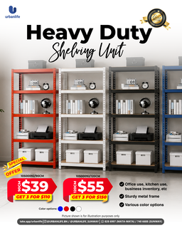 10500092 - HEAVY DUTY SHELVING UNIT