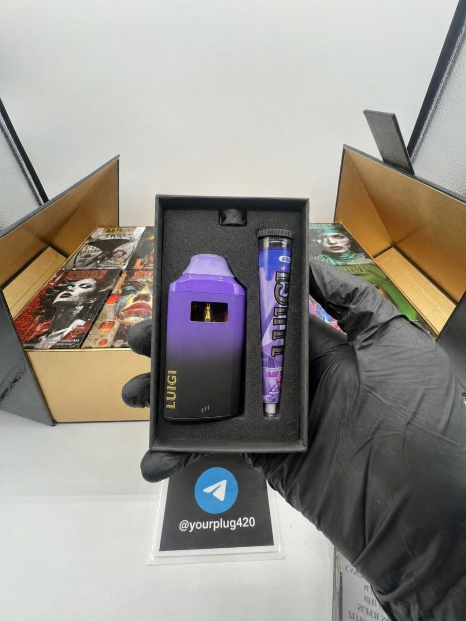 Luigi (500mg pre-roll + 2g cart)