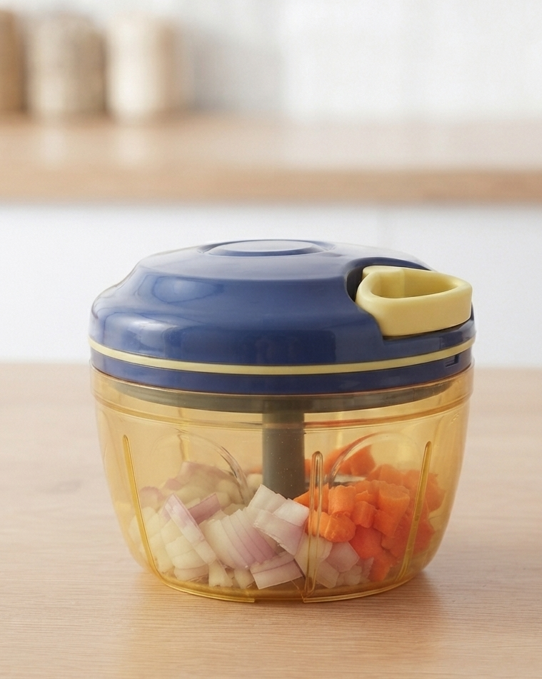 2 in one Megha Handy Chopper Vegetable and Fruits (550ml)_1