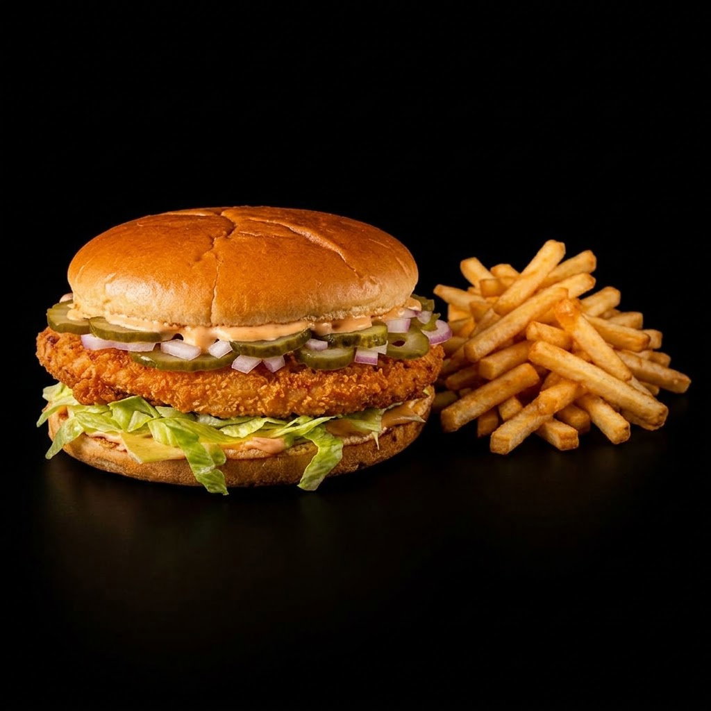 Chicken Crunch burger 
