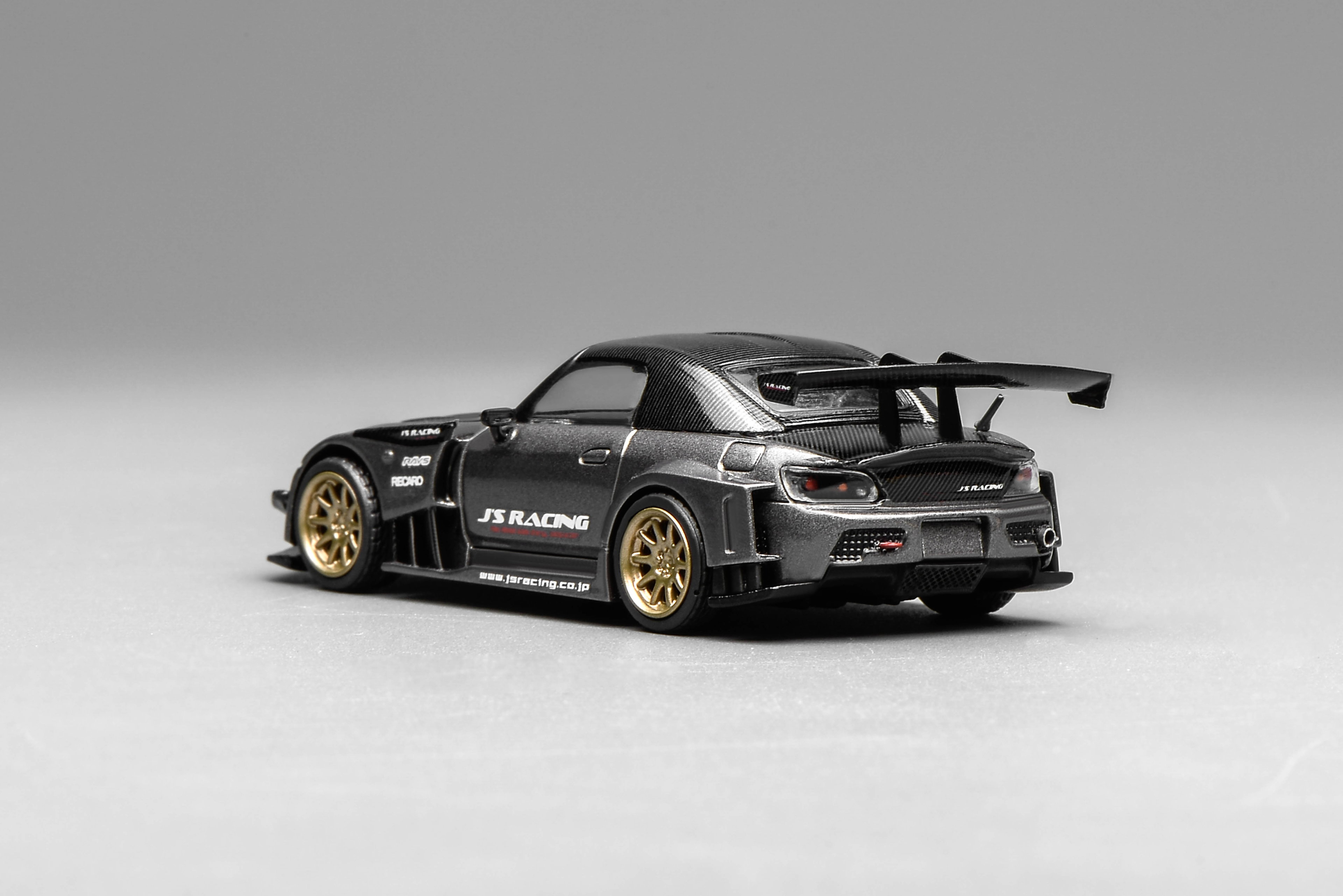 MOTOR HELIX MODEL 1/64 HONDA S2000 J'S RACING - MOON ROCK METALLIC_4