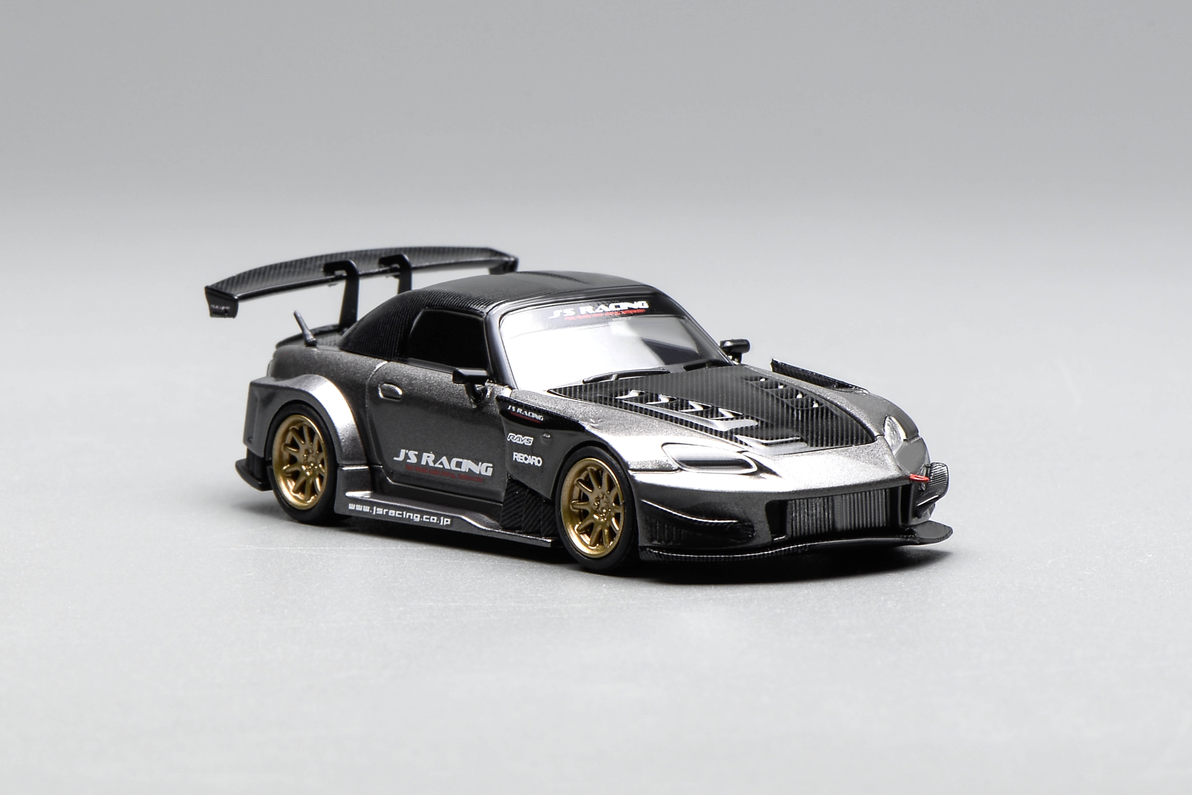 MOTOR HELIX MODEL 1/64 HONDA S2000 J'S RACING - MOON ROCK METALLIC_7