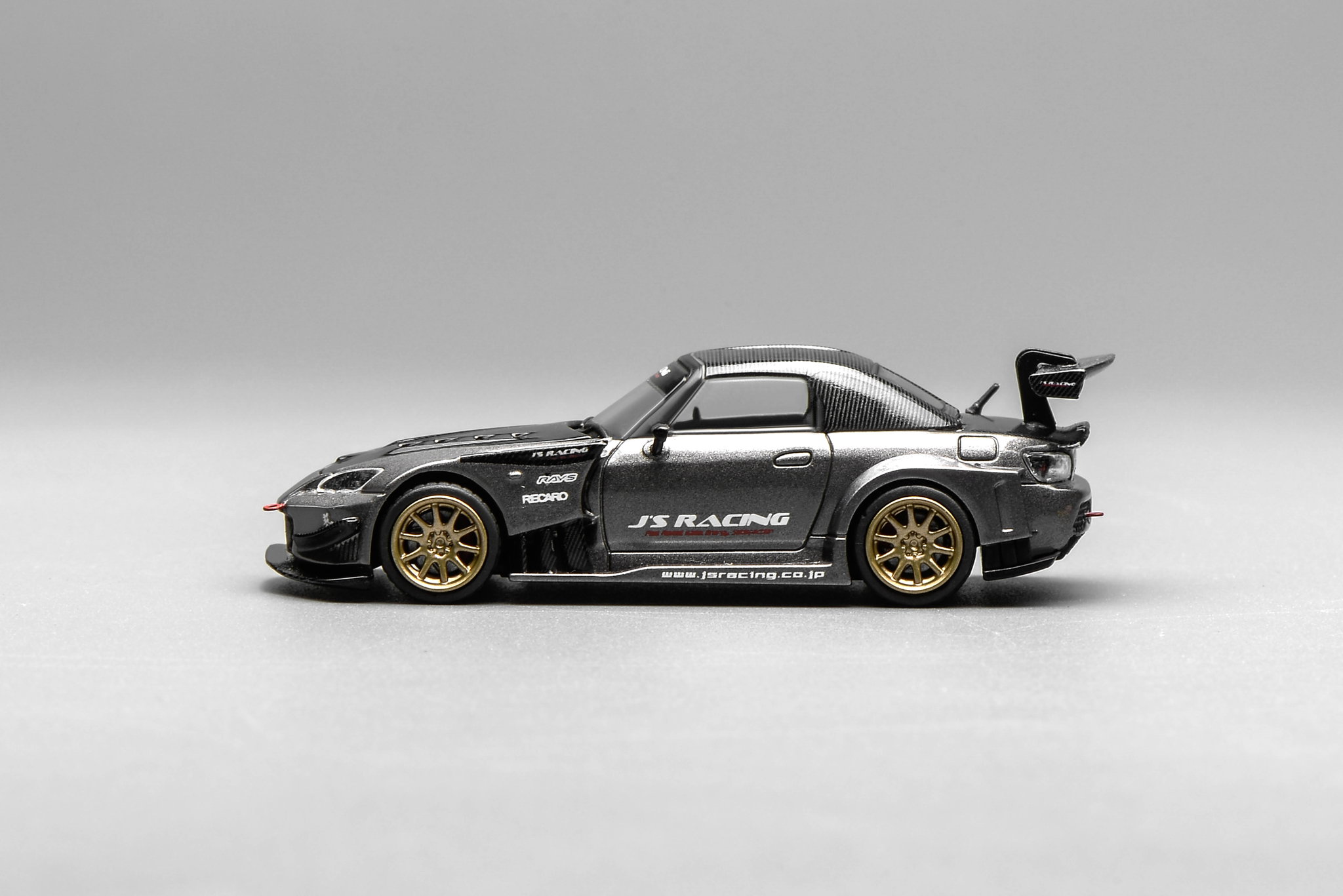 MOTOR HELIX MODEL 1/64 HONDA S2000 J'S RACING - MOON ROCK METALLIC_3