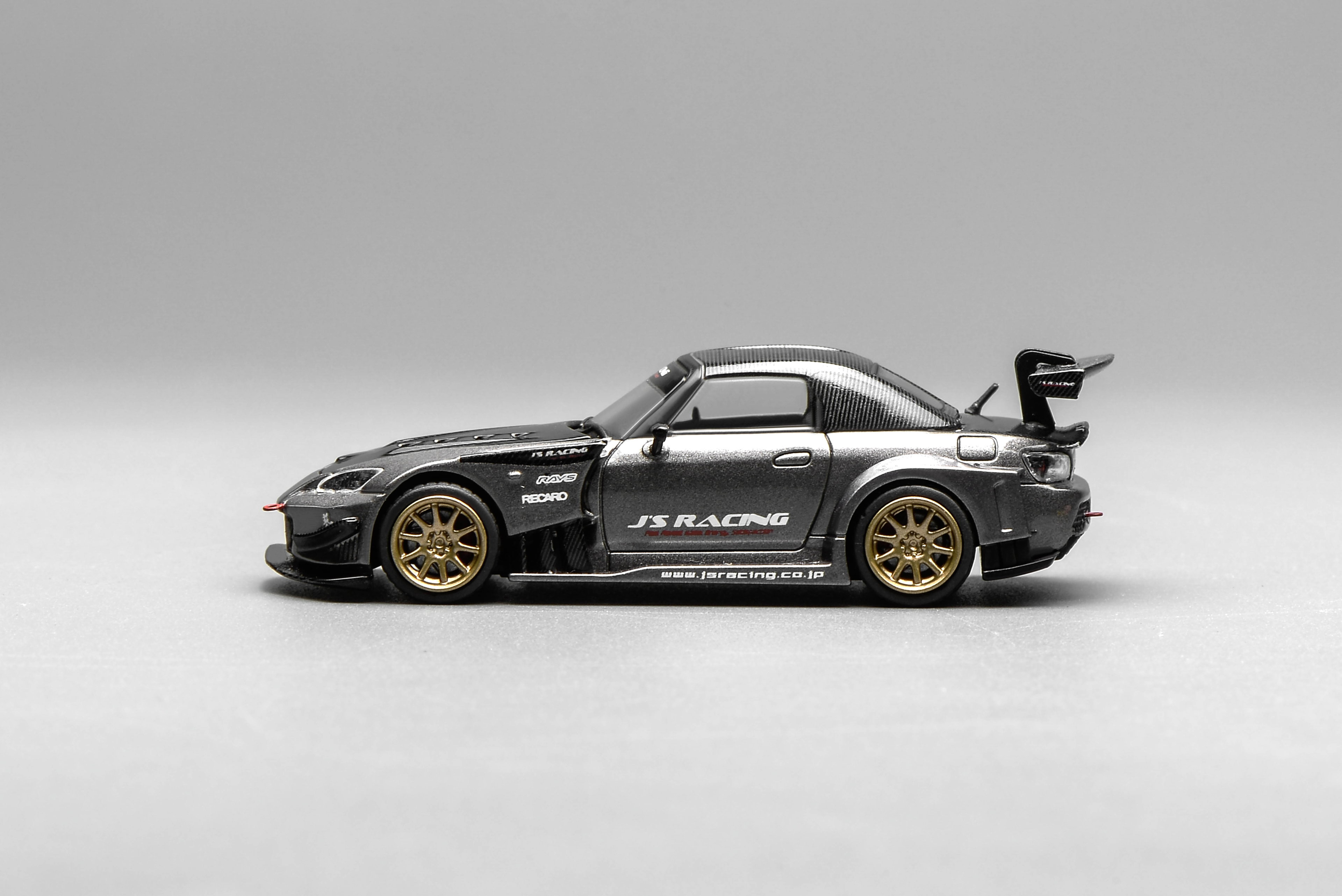 MOTOR HELIX MODEL 1/64 HONDA S2000 J'S RACING - MOON ROCK METALLIC_3