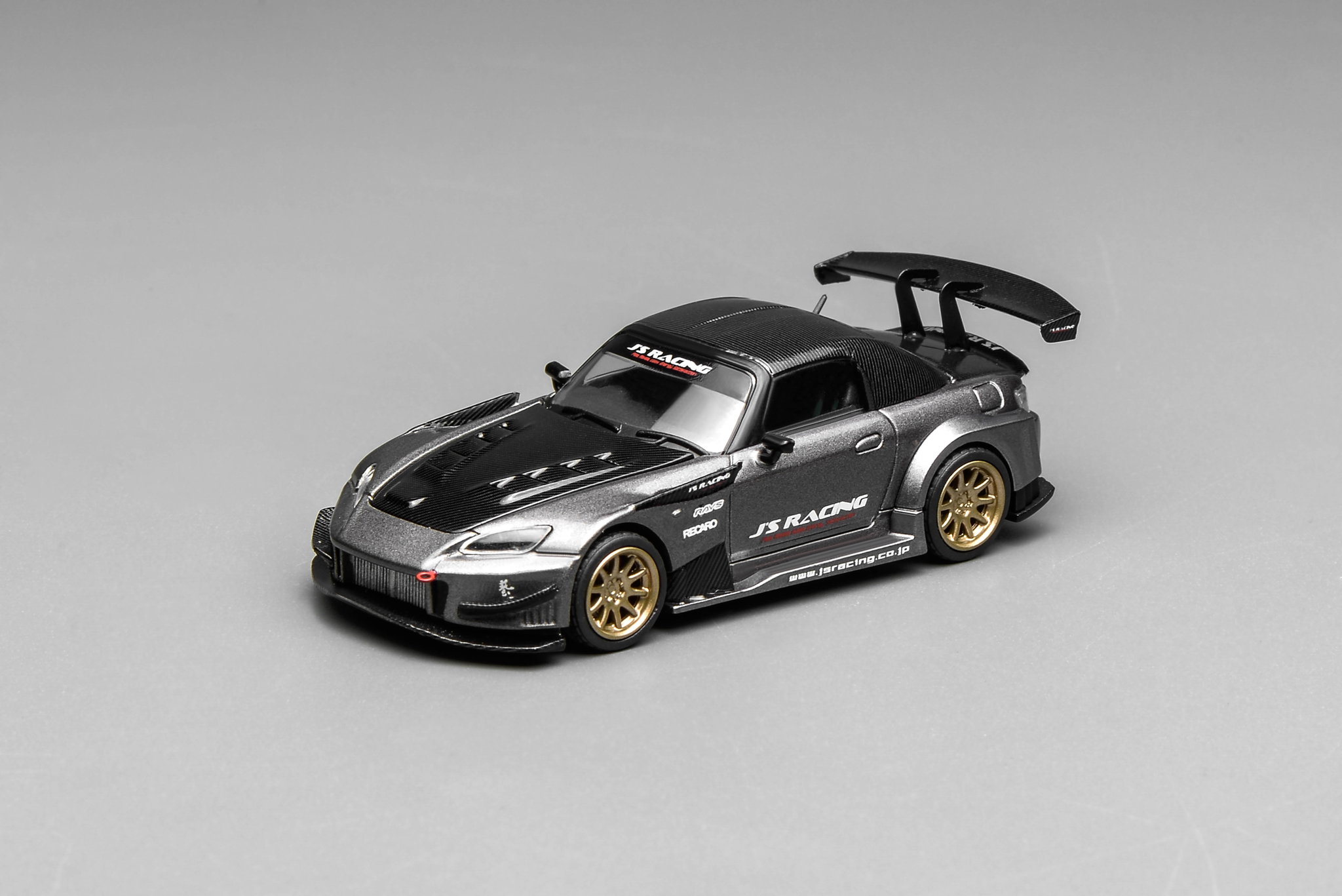 MOTOR HELIX MODEL 1/64 HONDA S2000 J'S RACING - MOON ROCK METALLIC_6