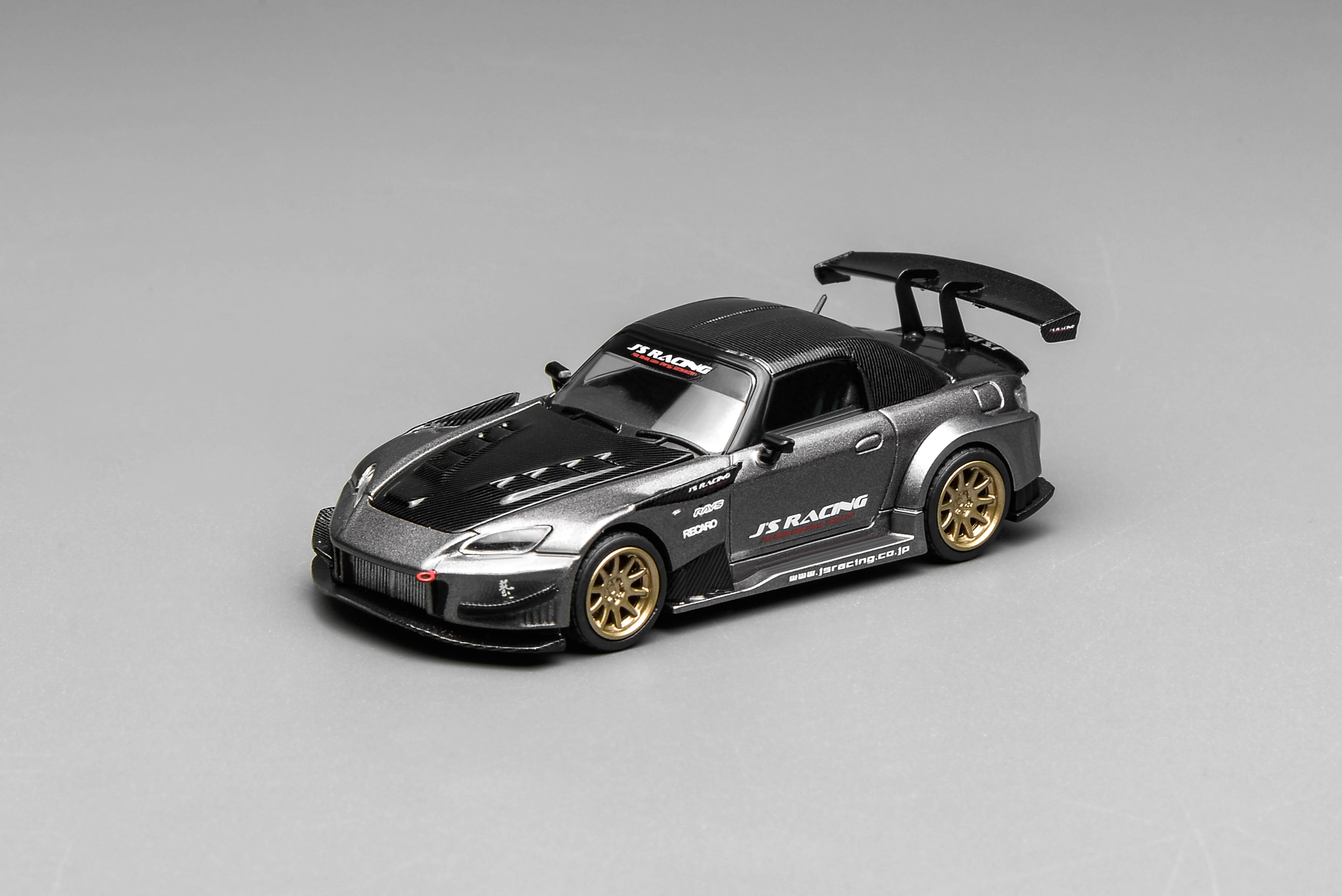 MOTOR HELIX MODEL 1/64 HONDA S2000 J'S RACING - MOON ROCK METALLIC_6