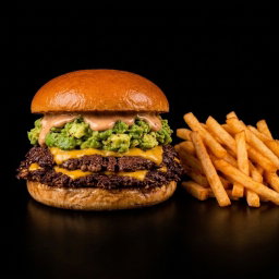 Avacado smash burger 
