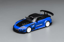 MOTOR HELIX MODEL 1/64 HONDA S2000 J'S RACING - APEX BLUE PEARL