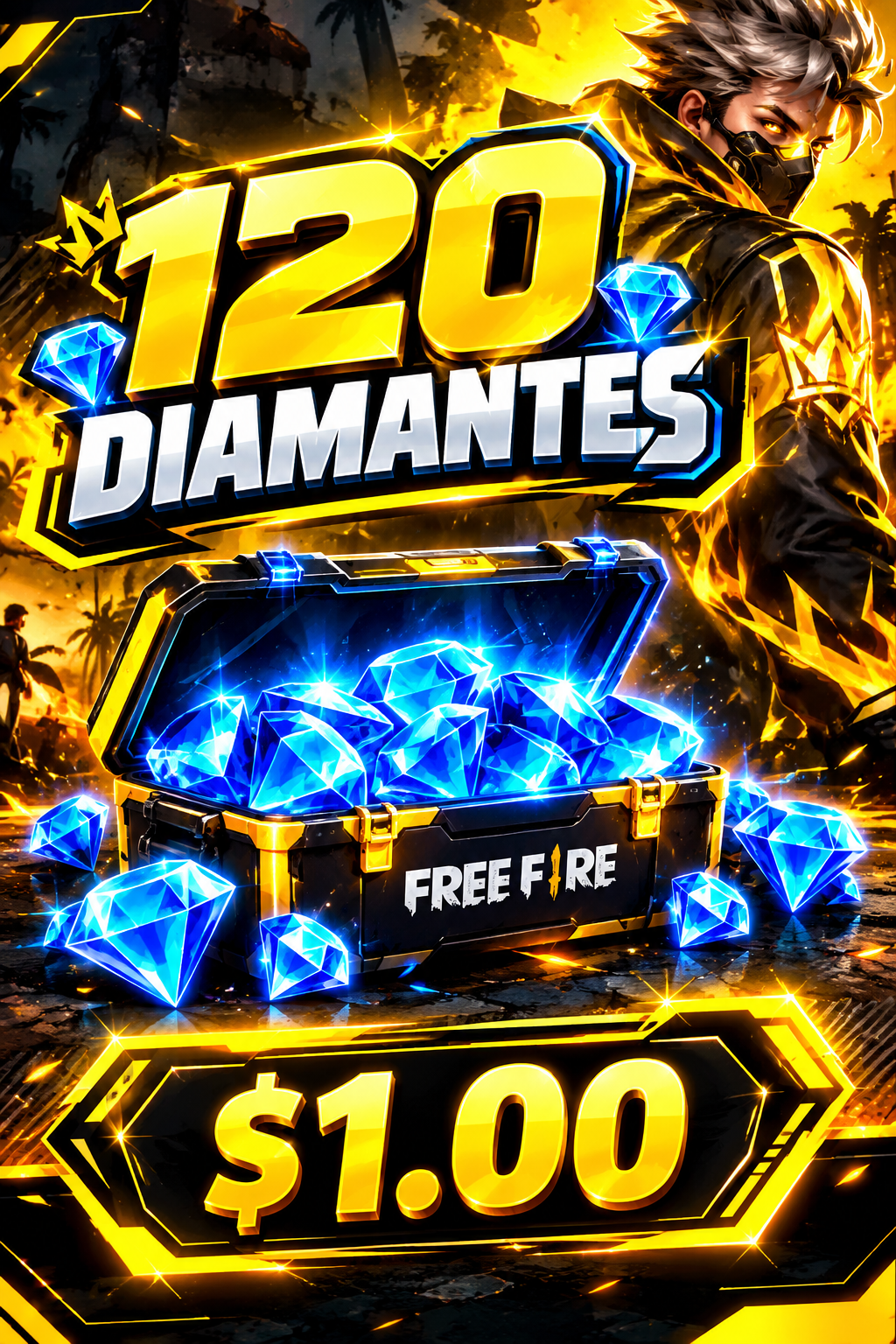 Recargas de diamantes para Free Fire_1
