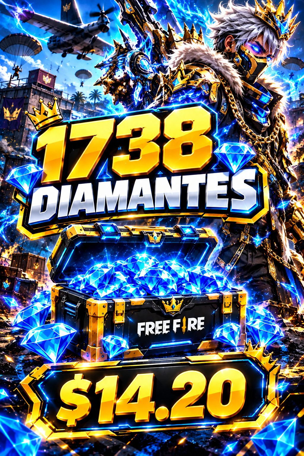 Recargas de diamantes para Free Fire_5