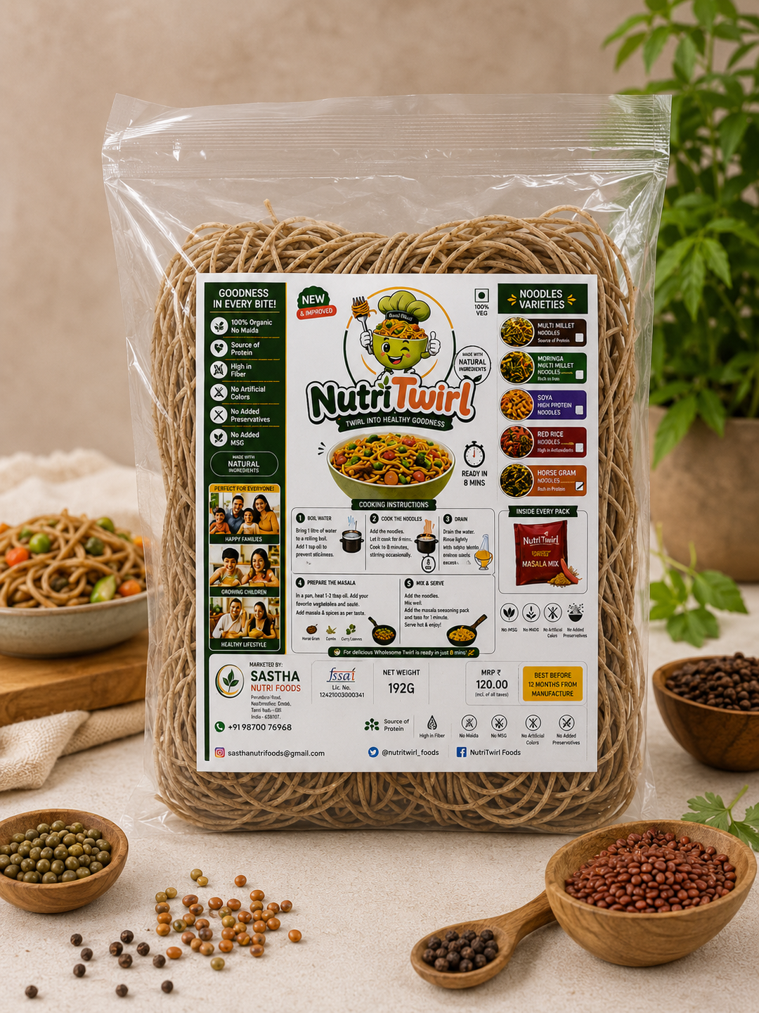 Horse Gram Noodles