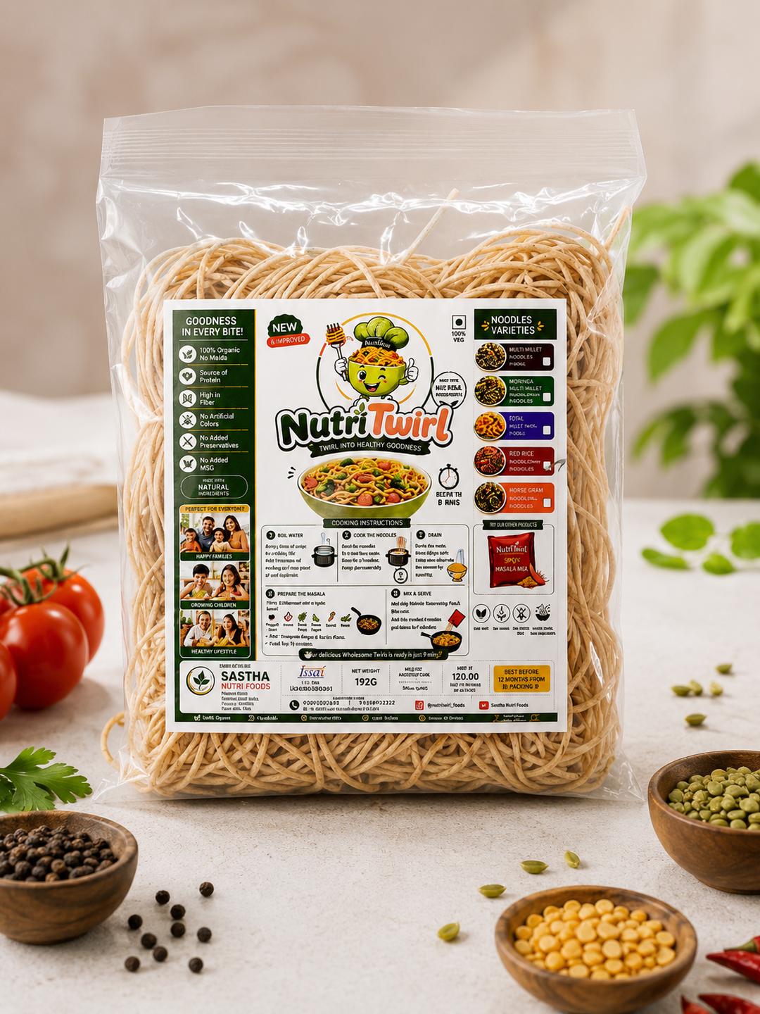 Red Rice Noodles